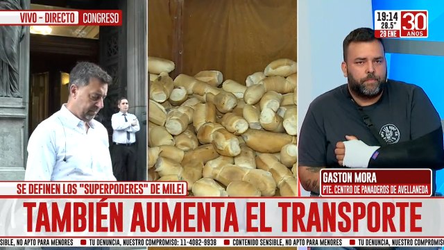 Aumento de precios: habla el centro de panaderos