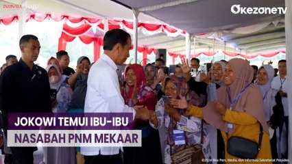 Presiden Jokowi Temui Nasabah PNM Mekaar di Magelang, Beri Pesan Khusus ke Ibu-ibu