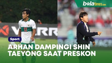 Penunjukannya Tuai Pro dan Kontra, Pratama Arhan Dampingi Shin Taeyong saat Preskon Laga Lawan Australia