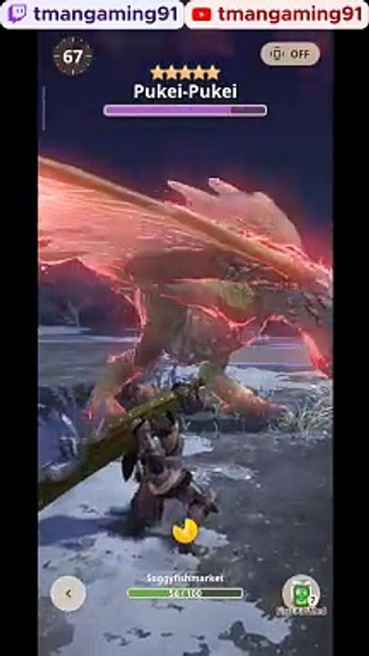 Monster Hunter Now-5 Star Pukei-Pukei