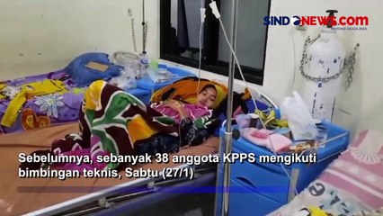 Puluhan Anggota KPPS di Cilacap Alami Keracunan usai Ikuti Bimbingan Teknis