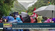 Peruanos continúan rechazando la privatización para el ingreso a Machu Picchu