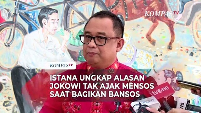Istana Ungkap Alasan Jokowi Bagikan Bansos Tak Libatkan Mensos Risma