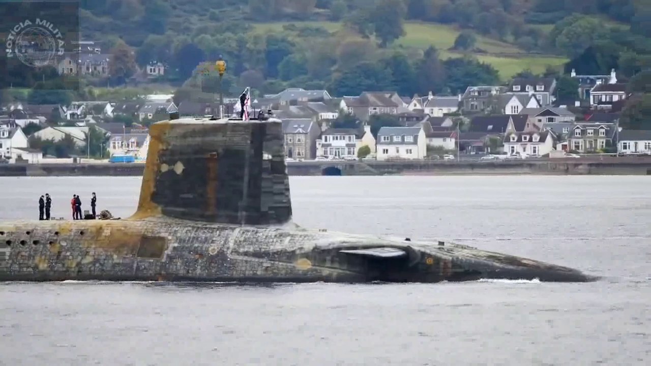 Como a Marinha Britânica Salvou de Afundar um Submarino Nuclear da Classe Vanguar[2]
