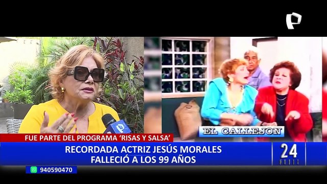 Murió la actriz y comediante Jesús Morales a los 99 años