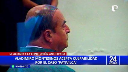 Download Video: Vladimiro Montesinos acepta “terminación anticipada” por caso Pativilca