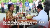 Tanggapan Anies dan Ganjar soal Jokowi-Prabowo Makan Bakso Bareng