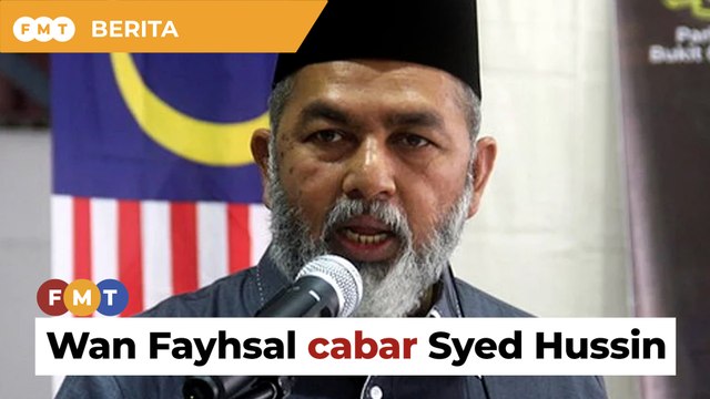 Jika masih ada maruah, keluarlah parti, Wan Fayhsal cabar Syed Hussin