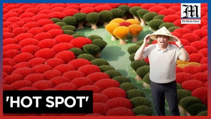 Vietnamese incense village turns tourist attraction