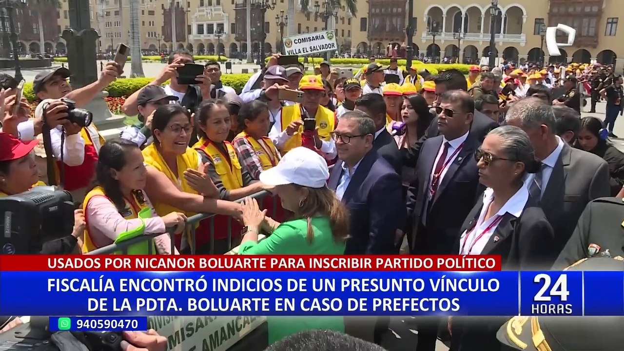 Dina Boluarte: Fiscalía advierte que hay indicios que implicarían a mandataria en caso prefectos