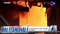 3, sugatan matapos masunog ang isang warehouse ng furniture | BT