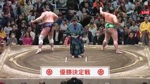 Makuuchi Yusho - Terunofuji vs Kotonowaka - Hatsu 2024, Day 15
