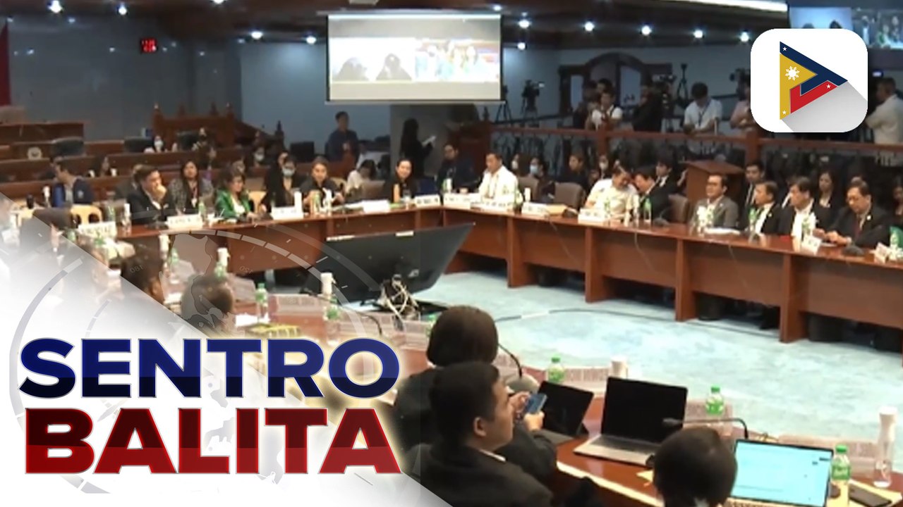Imbestigasyon ng Senado kaugnay sa isyu sa People’s Initiative, sinimulan na