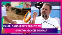 Bharat Jodo Nyay Yatra In Bihar: Rahul Gandhi Pays Tribute To Mahatma Gandhi In Araria