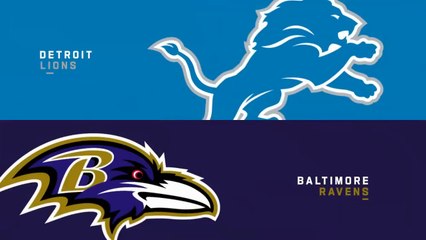 Download Video: Detroit Lions vs. Baltimore Ravens, nfl football highlights, NFL Highlights 2023 Week 7