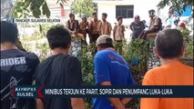 Minibus Terjun Ke Parit, Sopir Dan Penumpang Luka-Luka