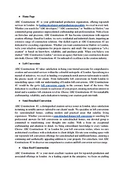 abc-structures4u | Constructors in London