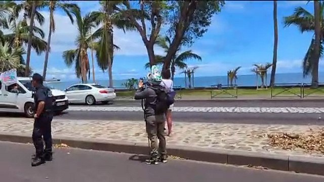 Agriculture : le convoi de l'Ouest fait son entrée au Barachois