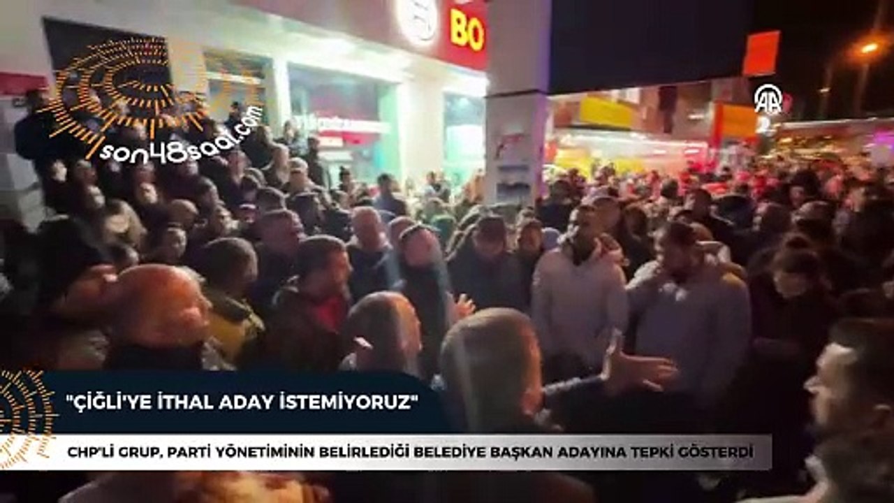 "Çiğli'ye ithal aday istemiyoruz"