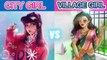 City Girl VS Village Girl Challenge _ Modern VS Desi Looks _ Gift✨ _ Fashion Challenge✨_ (1)