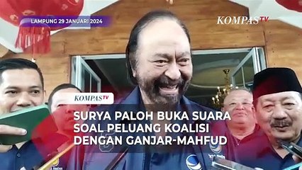 Surya Paloh Buka Suara soal Peluang Koalisi dengan Ganjar-Mahfud
