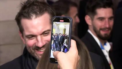 Les handballeurs français reçus par Emmanuel Macron après leur titre européen