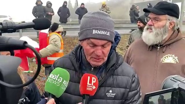A Melegnano la protesta dei trattori contro le politiche dell'Unione Europea: Siamo pronti a bloccare tutto