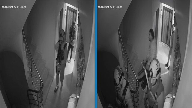Kilise saldırısının şüphelileri Başakşehir’de operasyonla göz altına alındı; o anlar kamerada