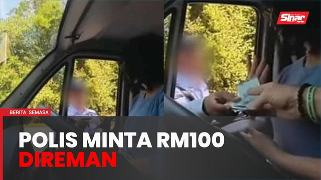 Anggota polis trafik tular minta wang direman tiga hari lagi