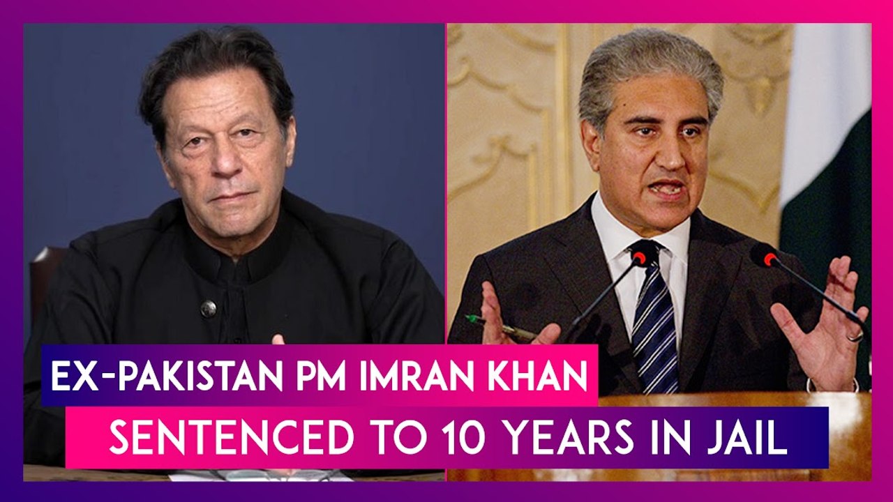 Ex-Pakistan PM Imran Khan Sentenced To 10 Years In Jail In Cipher Case
