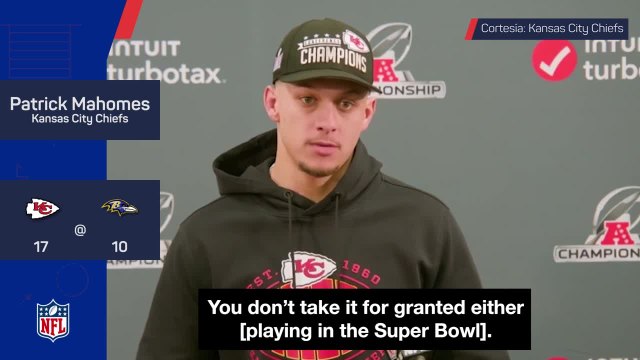 The job's not done -Mahomes