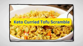 Keto Curried Tofu Scramble Recipe
