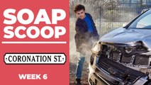 Coronation Street Soap Scoop! Simon's car crash