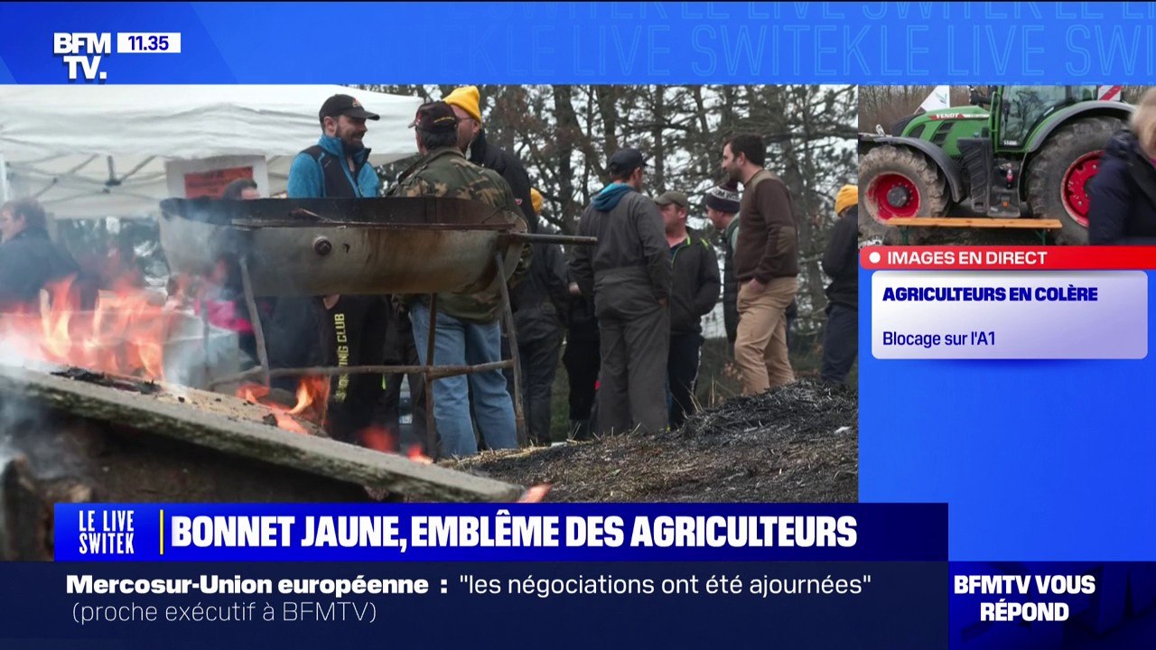 Blocages: pourquoi voit-on de plus en plus de bonnets jaunes? BFMTV répond à vos questions