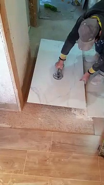 How to install floor tiles