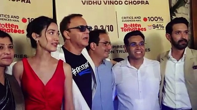 Vikrant Massey became emotional after winning the Filmfare Award for '12th Fail'