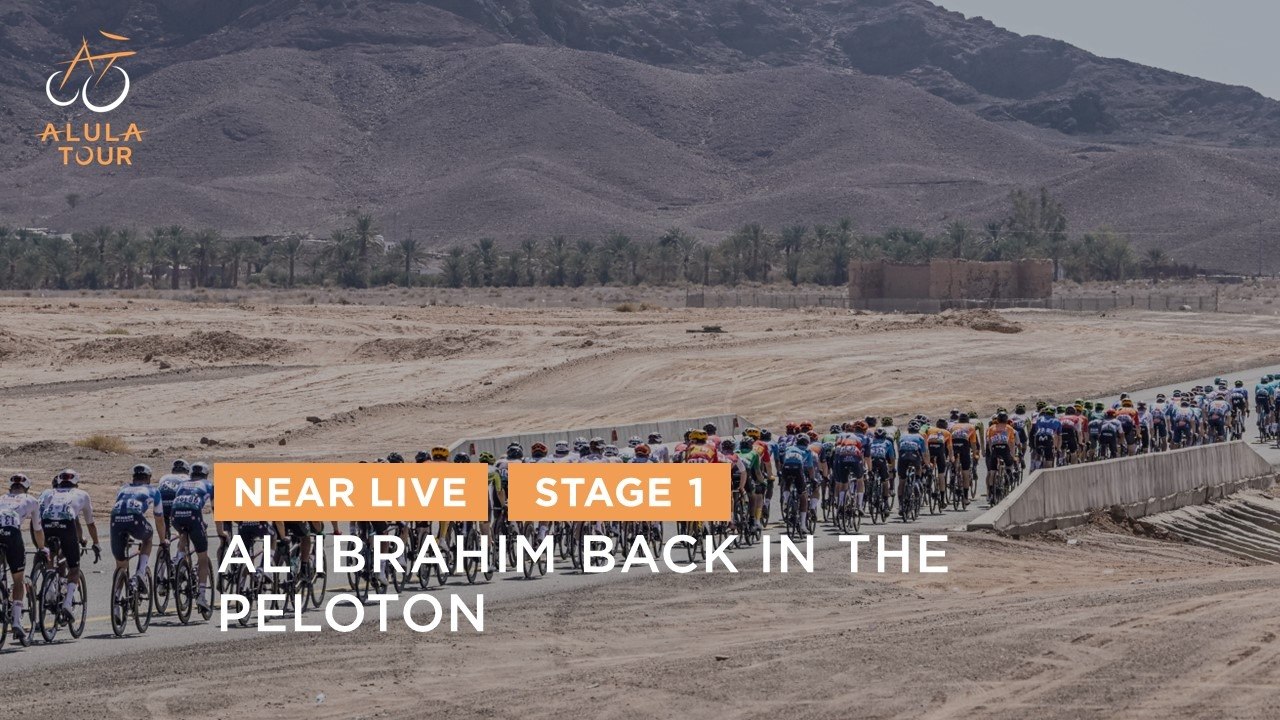 Al Ibrahim back in the peloton - Stage 1 - The AlUla Tour 2024
