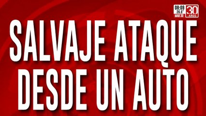 A los tiros desde un auto: hay un muerto y tres heridos