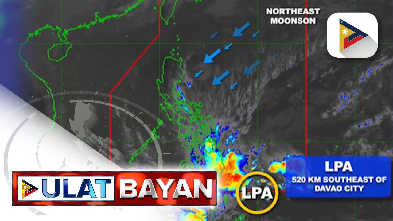 Amihan, patuloy na nakaaapekto sa Luzon at Visayas; Trough dulot ng LPA, nakakaapekto sa Mindanao
