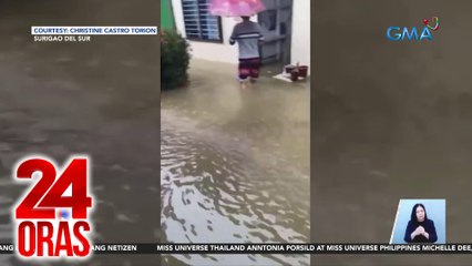 Trough ng LPA, nagdulot ng ulan at baha sa ilang lugar sa Mindanao | 24 Oras