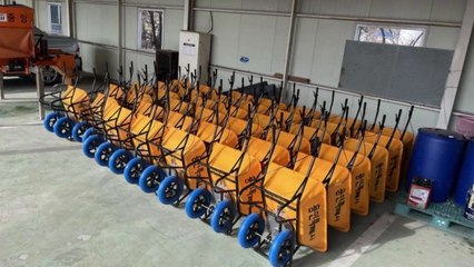 [경기] "좁은 골목길도 가능"...용인시, '손수레 제설기' 도입 / YTN