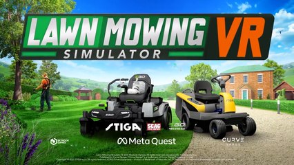 Lawn Mowing Simulator VR Official Release Window Trailer