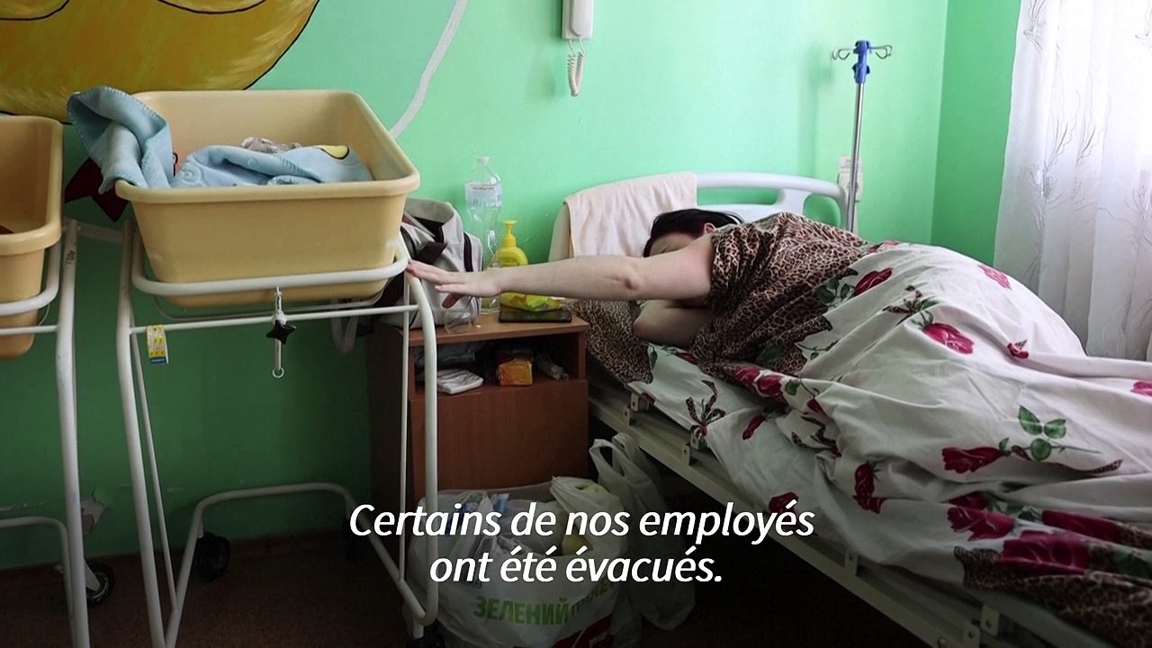 Ukraine: stress et prématurité dans une maternité près du front