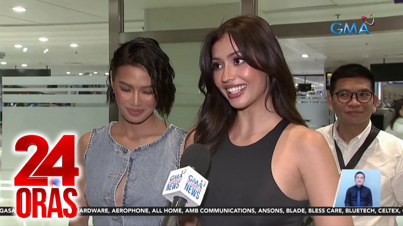 MU 2023 1st runner-up Anntonia Porsild, first time makapunta sa Pilipinas; Michelle Dee, sinundo siya sa airport | 24 Oras