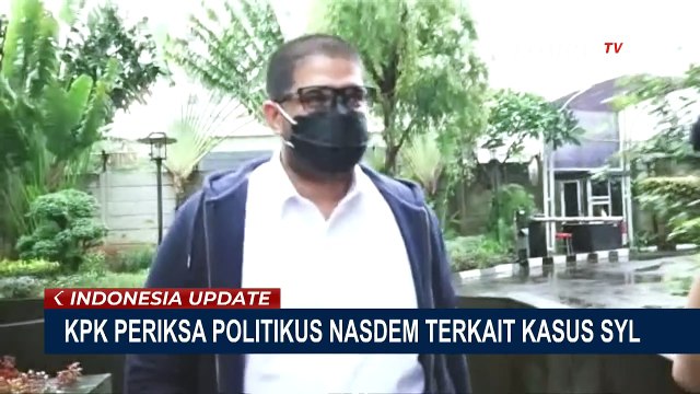 KPK Periksa Politikus NasDem Soal Korupsi Kementan, Polisi Kembali Periksa Syahrul Yasin Limpo