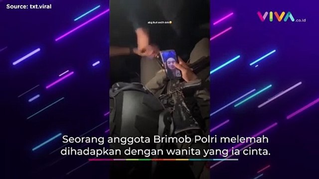 Anggota Brimob 'Tembak' Cewek Cantik, Rekannya Gaduh
