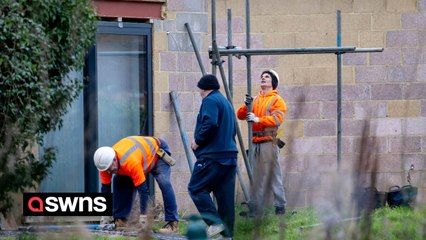 Demolition firm arrives at Captain Tom's family's home to tear down spa built without planning consent
