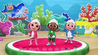 Baby Shark Learns Colors CoComelon Nursery Rhymes & Kids Songs-(1080p)
