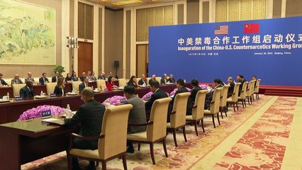 China e EUA iniciam conversas para conter produção de fentanil