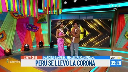 Entrevista a Maricielo Gamarra Reina Hispanoamericana